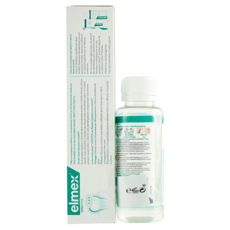 elmex Sensitive kit dentifricio 75ml e collutorio 100 ml